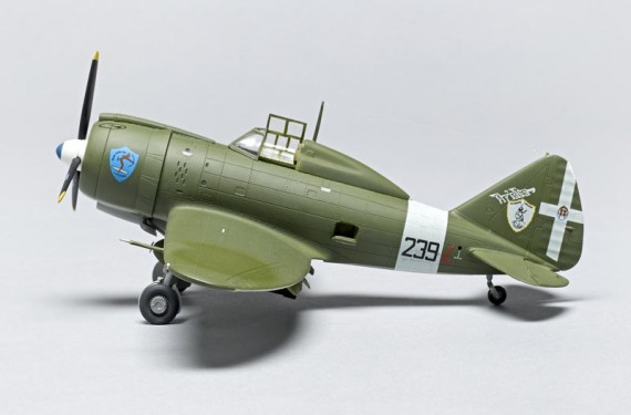 89787  Т.  Итальянский истребитель  Reggiane Re2002