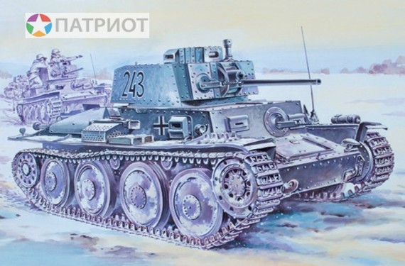 35145  В.    Немецкий танк Pz.Kpw 38(t) Aust.G