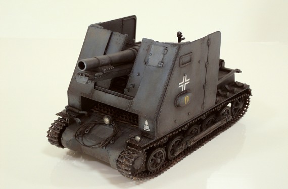 3508   МS.   Немецкая штурмовая гаубица Bison sIG 33 auf Pz.Kpfw I